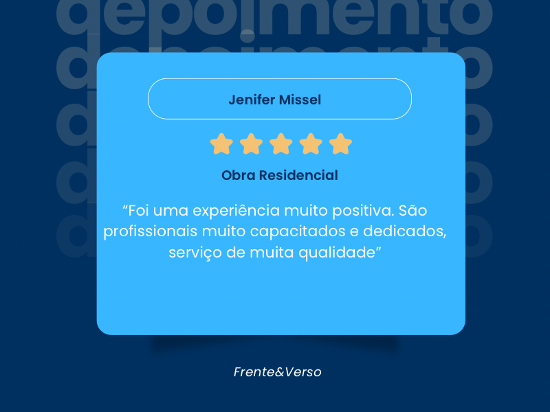 Post Instagram Depoimento de Clientes Feedback Moderno Marrom (800 x 600 px) - 1