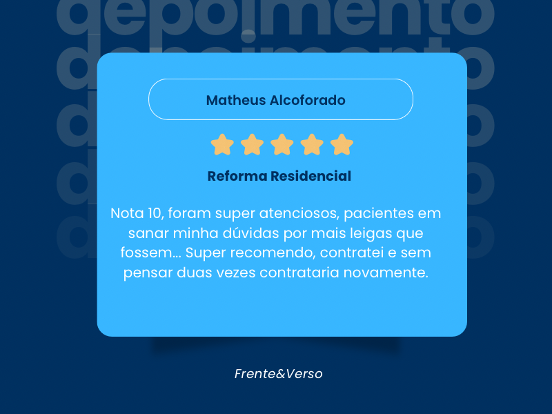 Post Instagram Depoimento de Clientes Feedback Moderno Marrom (800 x 600 px) - 4