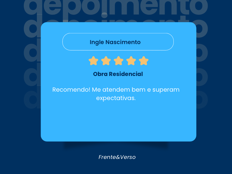 Post Instagram Depoimento de Clientes Feedback Moderno Marrom (800 x 600 px) - 5
