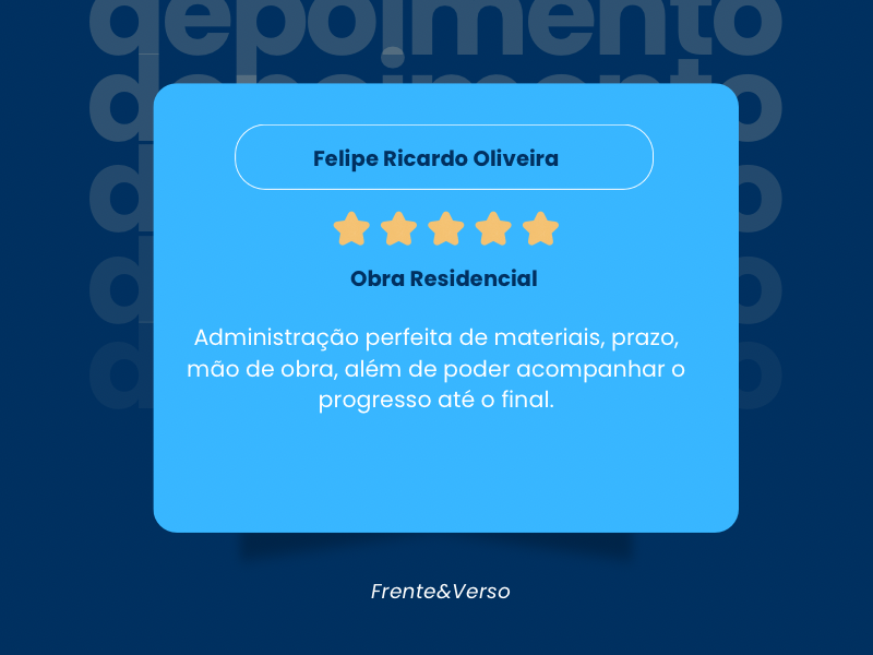 Post Instagram Depoimento de Clientes Feedback Moderno Marrom (800 x 600 px) - 8